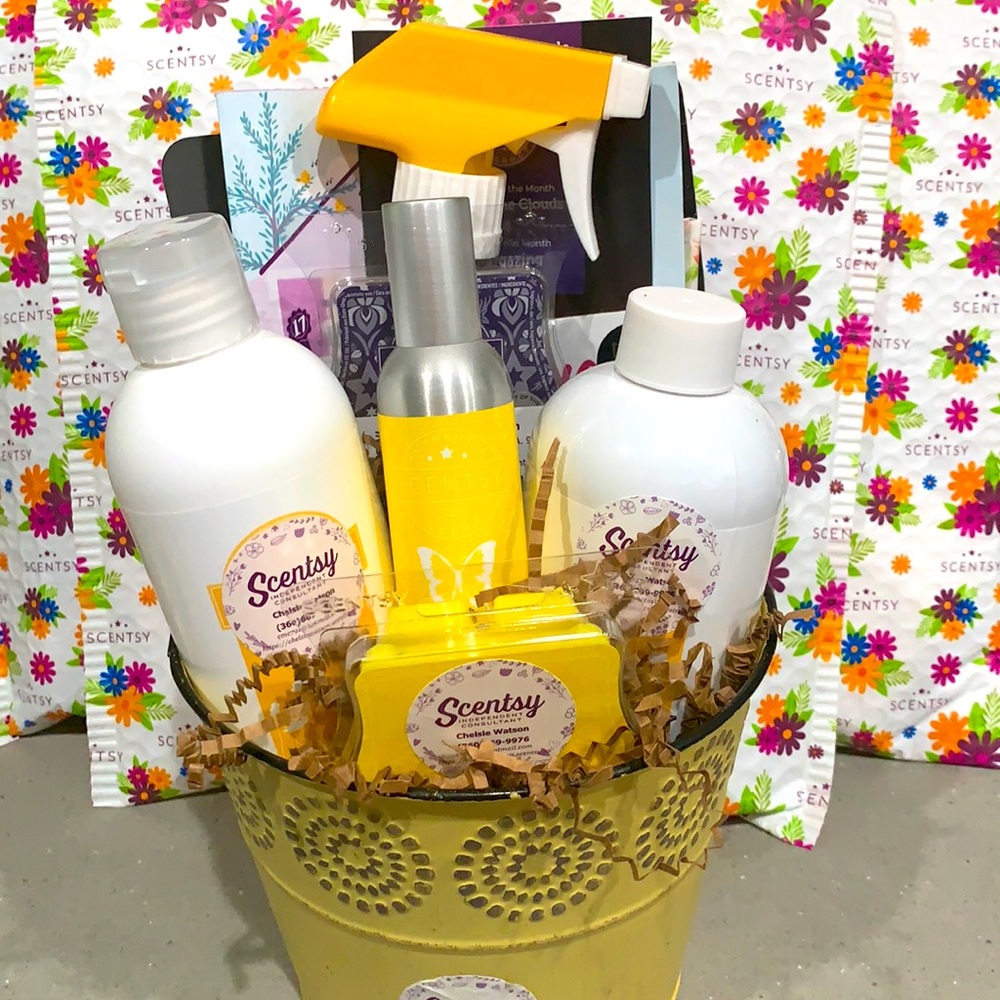 Scentsy basket - Squeeze the day!
